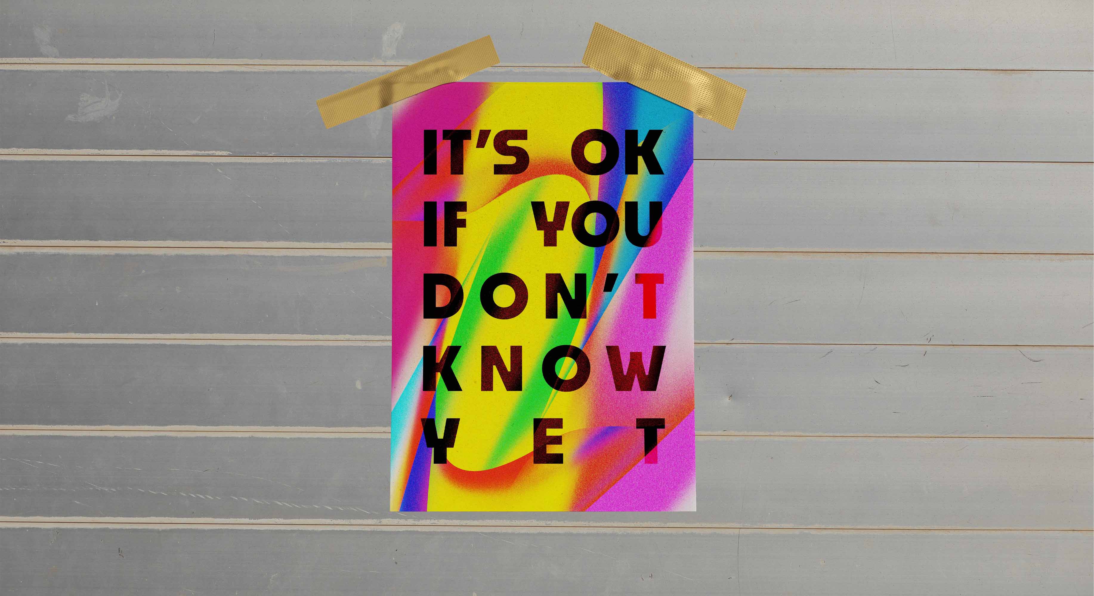 It's ok Poster Design