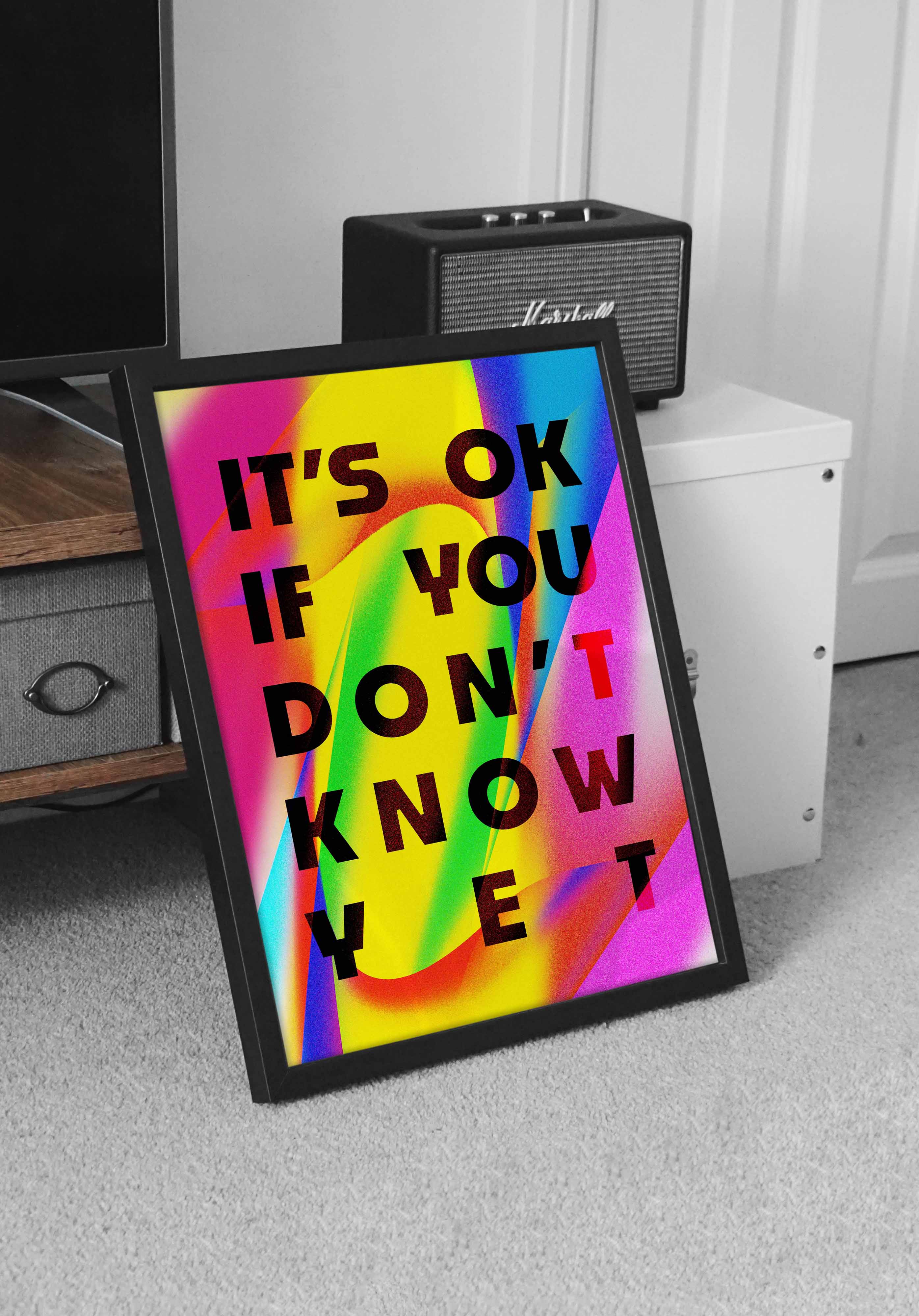 It's Ok Poster Design