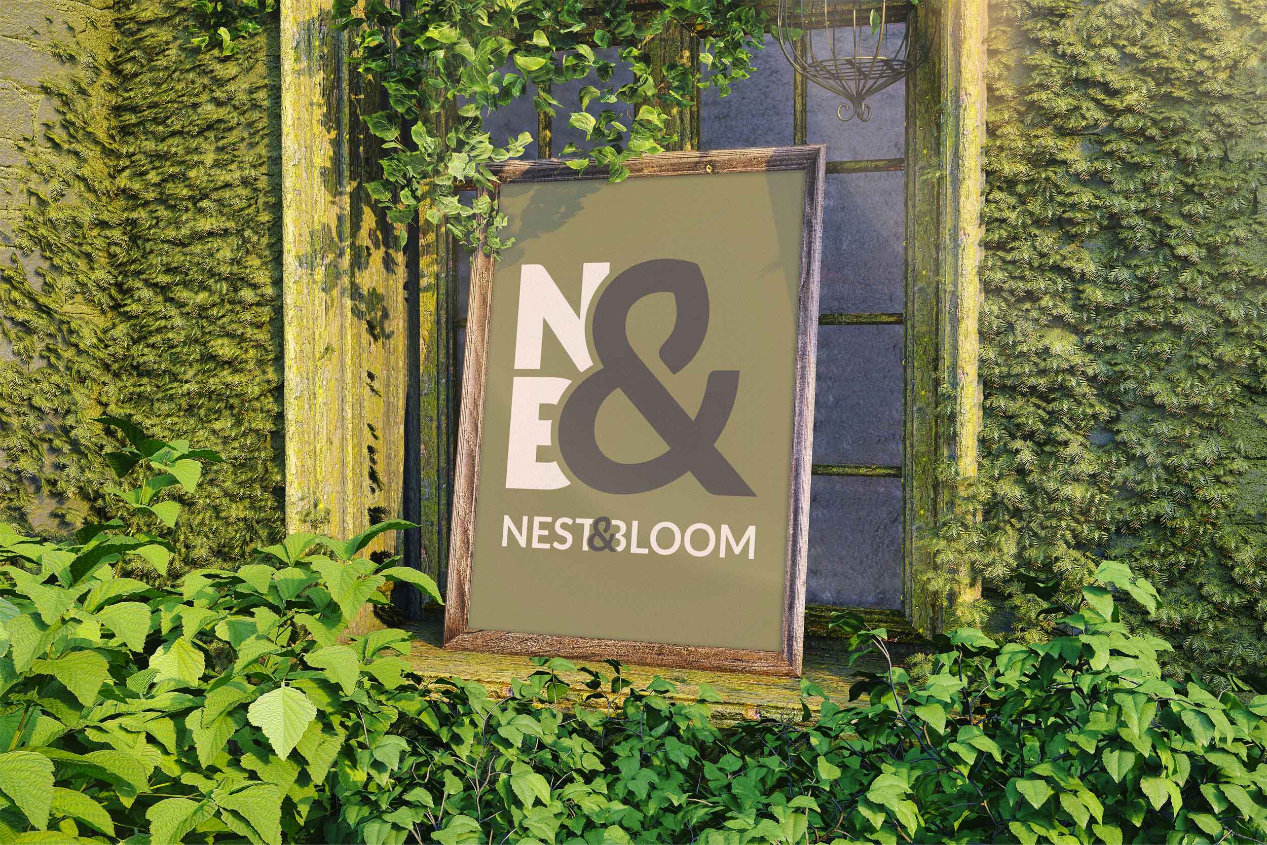 Nest & Bloom Sign