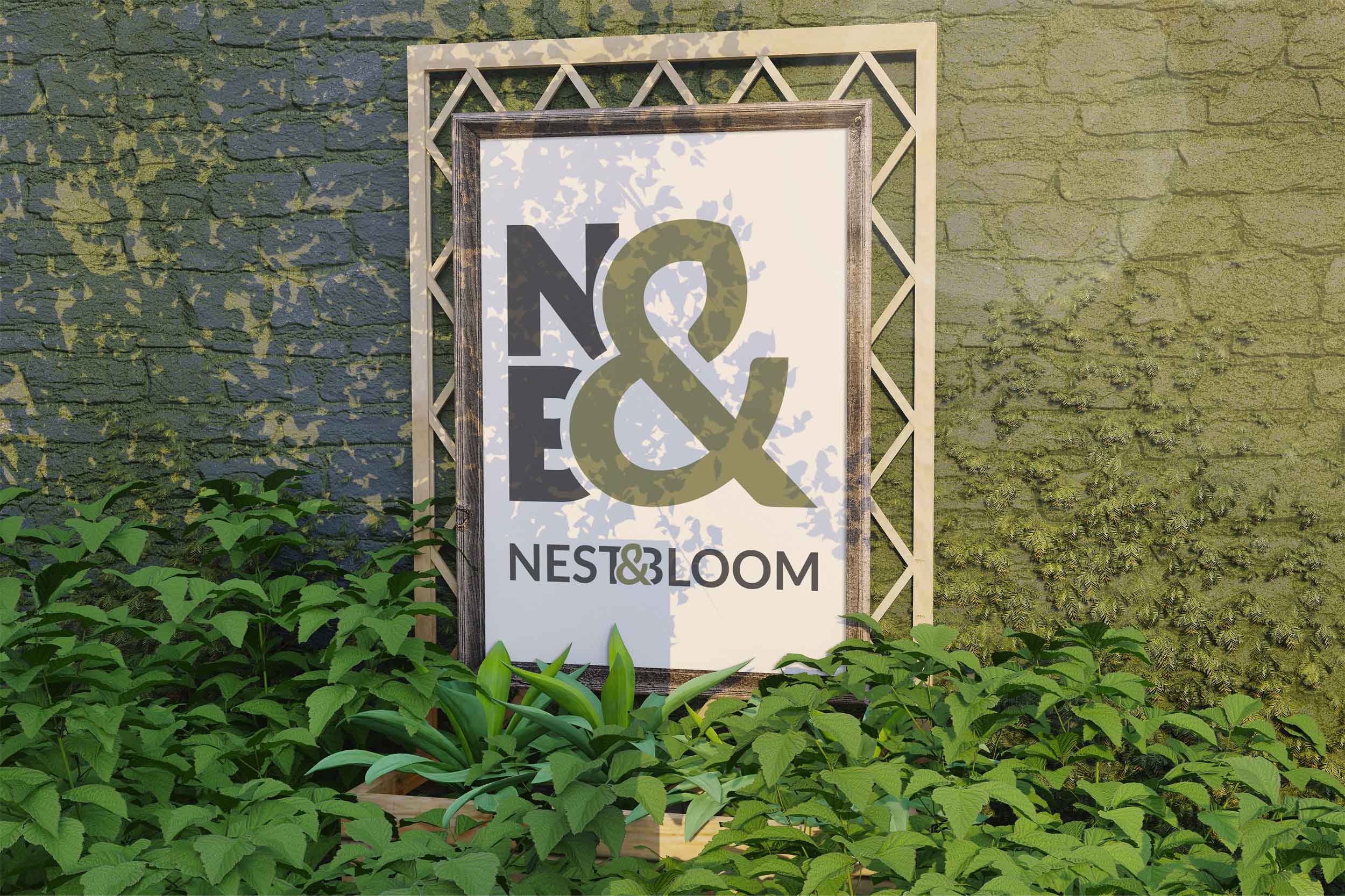 Nest & Bloom Sign