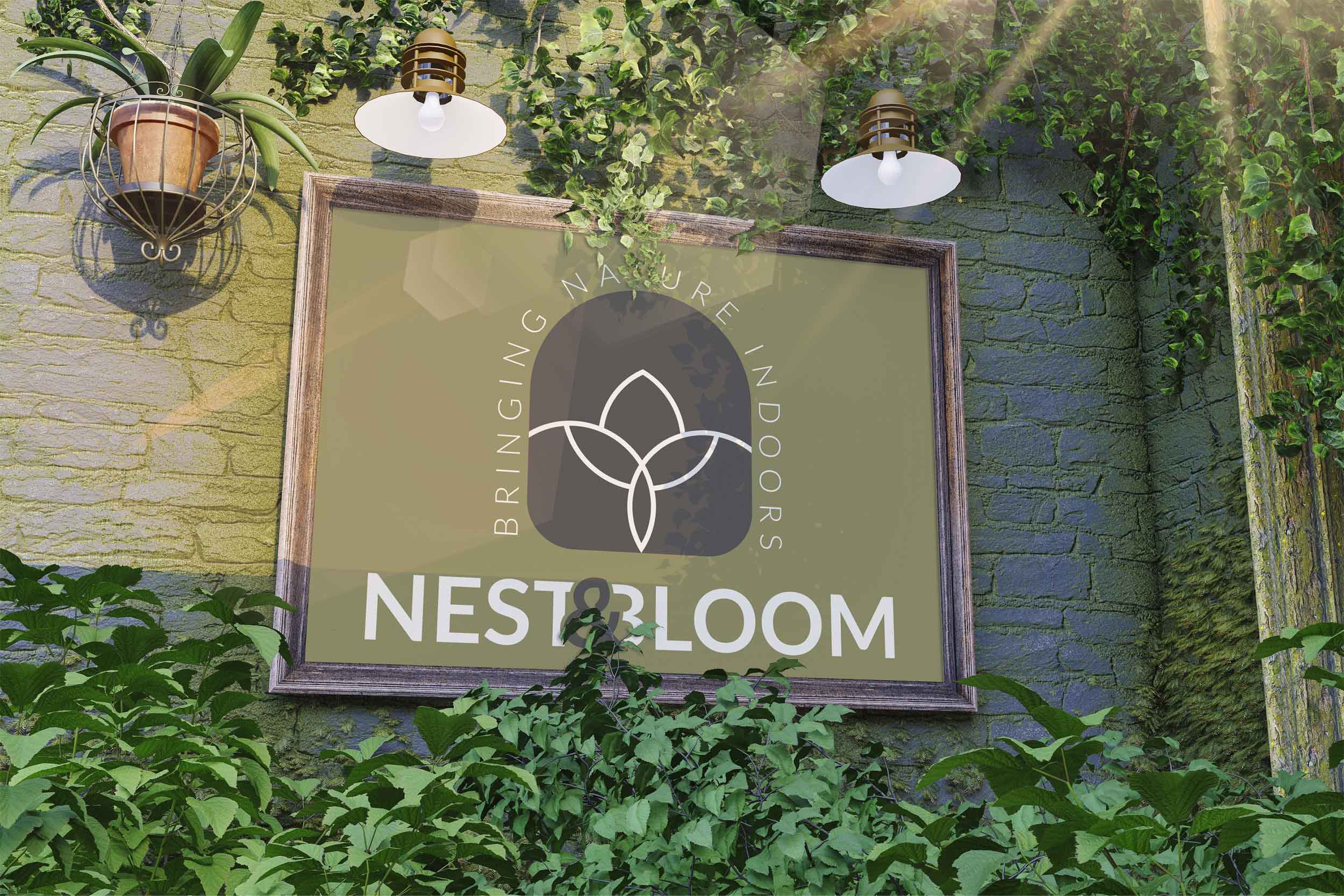 Nest & Bloom Sign