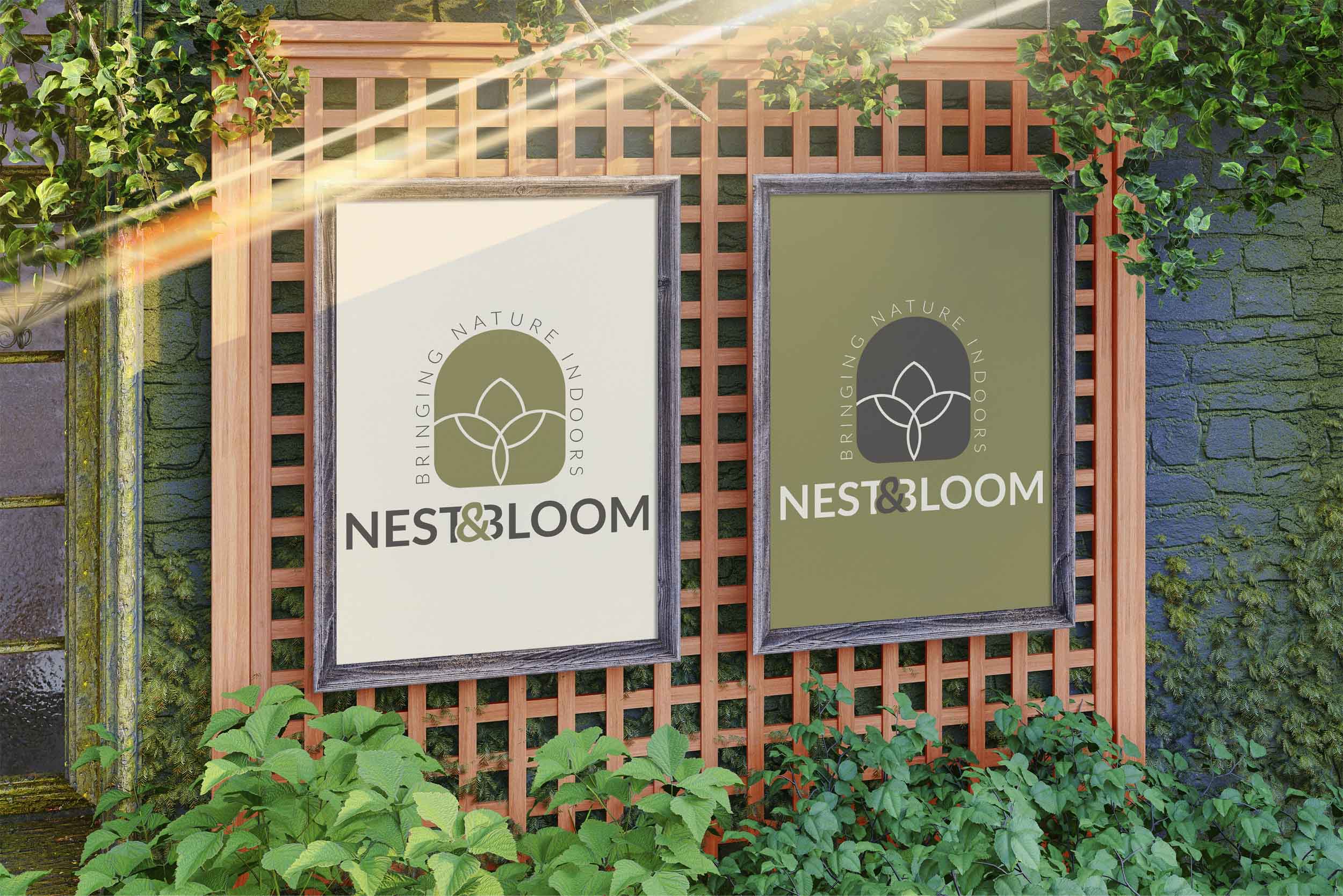 Nest & Bloom Sign