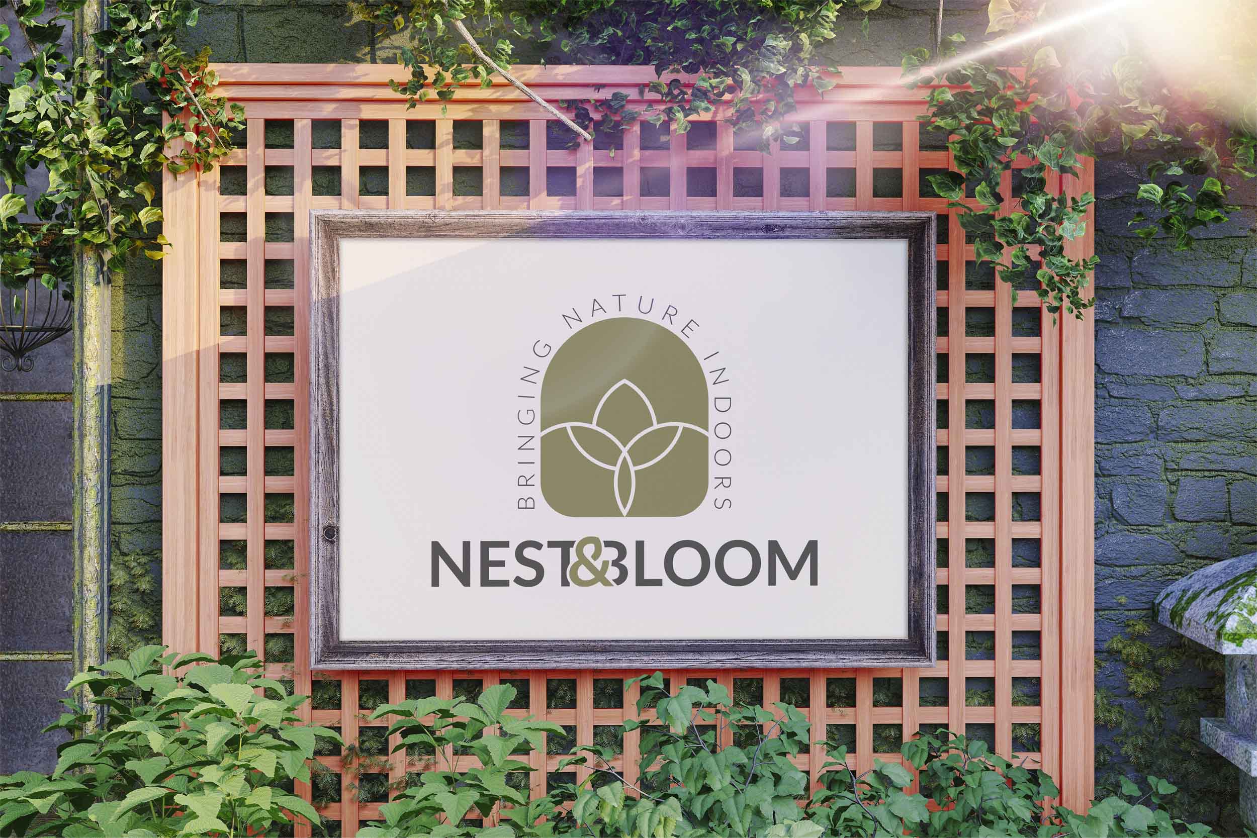 Nest & Bloom Sign