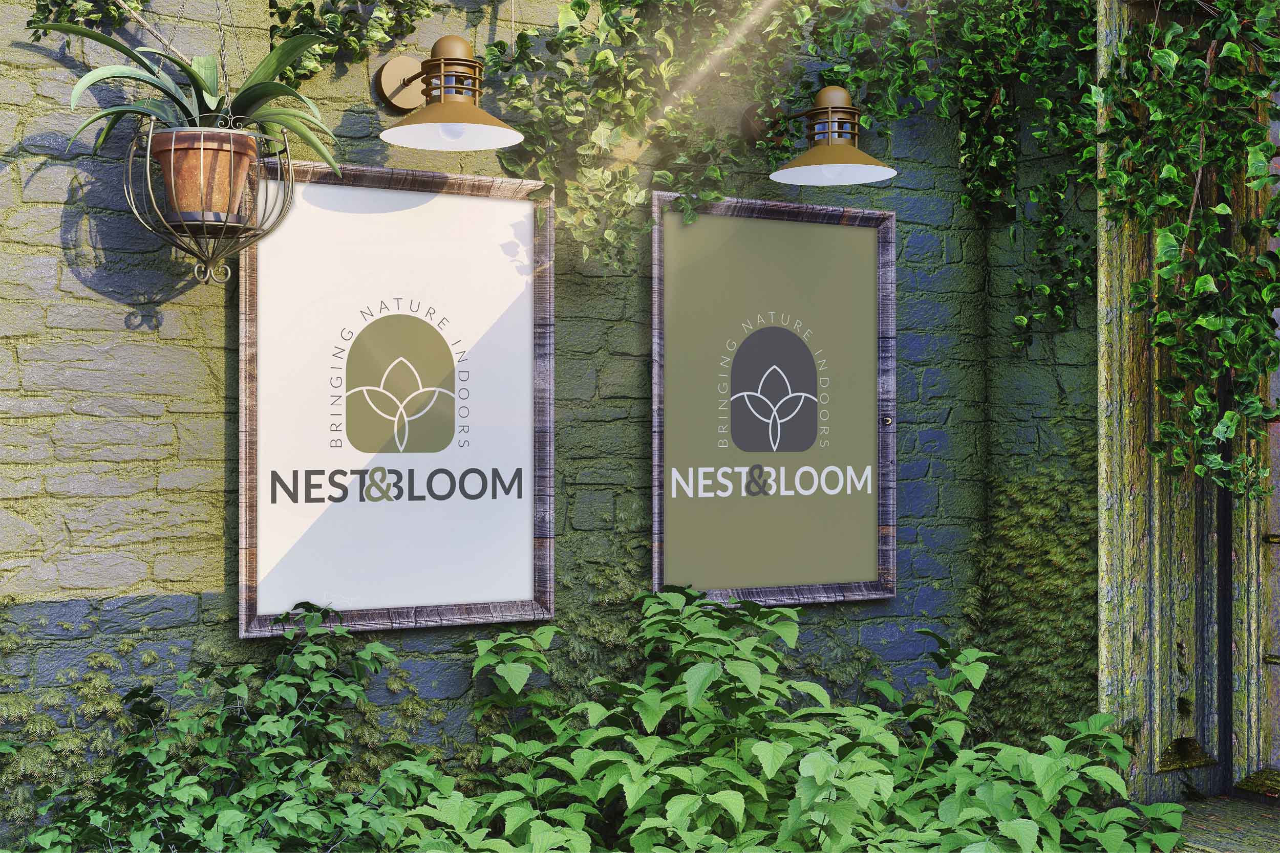 Nest & Bloom Sign